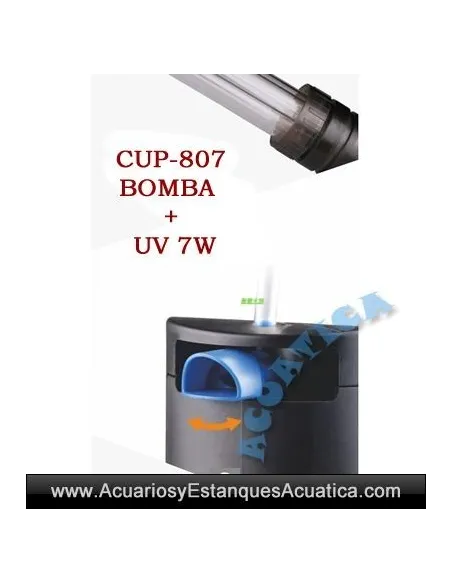 GRECH CUP-807 7W UV ULTRAVIOLETA CON BOMBA