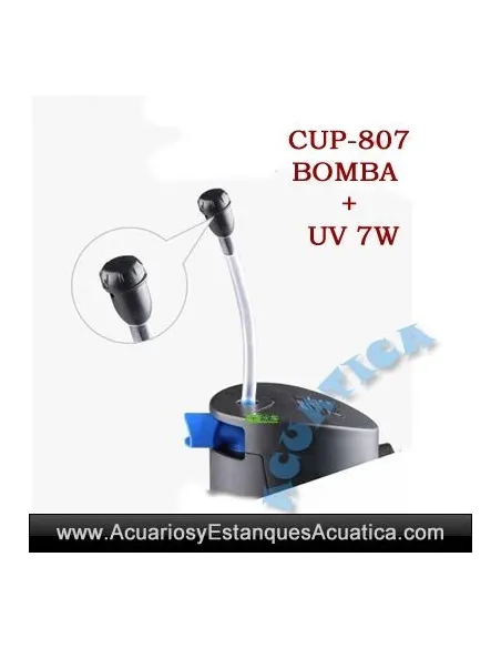 GRECH CUP-807 7W UV ULTRAVIOLETA CON BOMBA