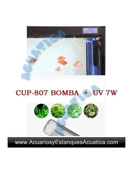 GRECH CUP-807 7W UV ULTRAVIOLETA CON BOMBA