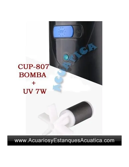 GRECH CUP-807 7W UV ULTRAVIOLETA CON BOMBA