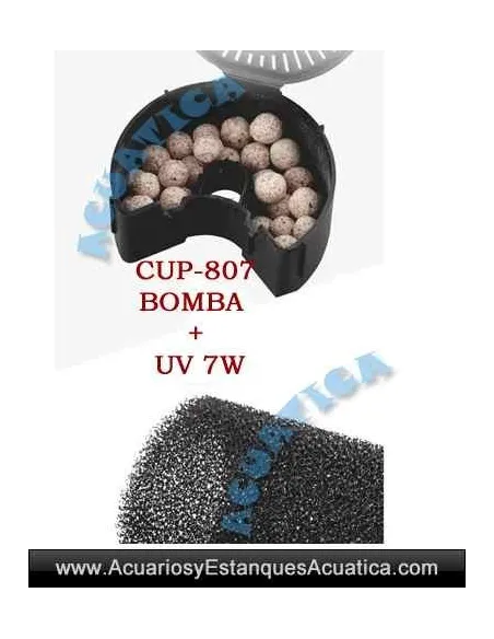 GRECH CUP-807 7W UV ULTRAVIOLETA CON BOMBA