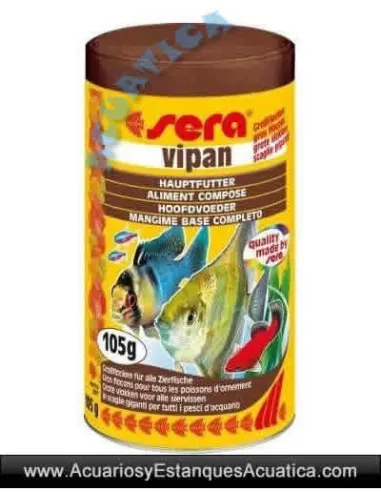 SERA VIPAN ALIMENTO PECES AGUA DULCE