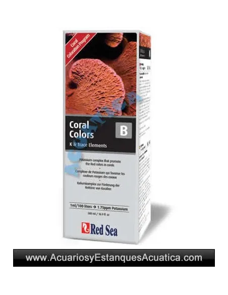 RED SEA COLORS B 500ML ACUARIOS MARINOS