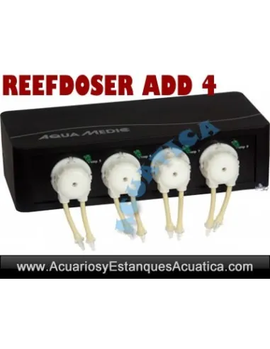 AQUAMEDIC REEFDOSER ADD 4 EXTENSION EVO 4 BOMBA DOSIFICADORA ACUARIOS