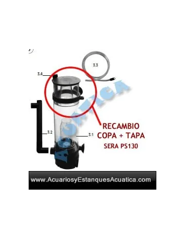 RECAMBIO COPA SKIMMER SERA PS130