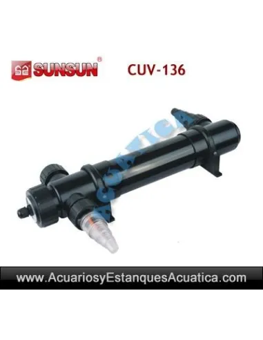 SunSun CUV-136 Lámpara UV clarificador agua de estanque