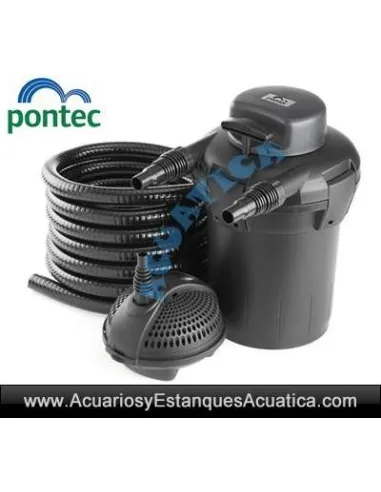 PONTEC PONDOPRESS SET 5000 KIT DE FILTRACION PARA ESTANQUES