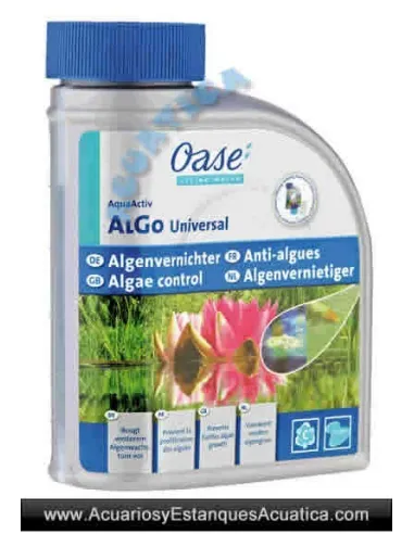 OASE AQUAACTIV ALGO UNIVERSAL ESTANQUES antialgas