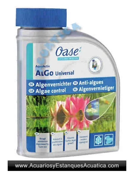OASE AQUAACTIV ALGO UNIVERSAL ESTANQUES antialgas