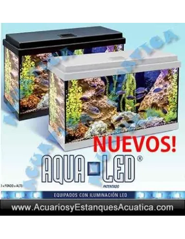 ACUARIO AQUALED KIT 30L ECONOMICO