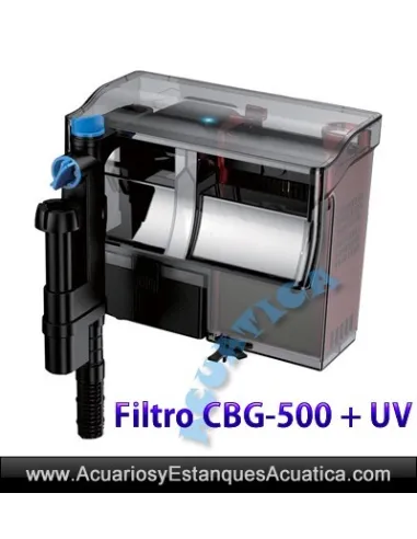 GRECH CBG + UV FILTROS CASCADA PARA ACUARIOS