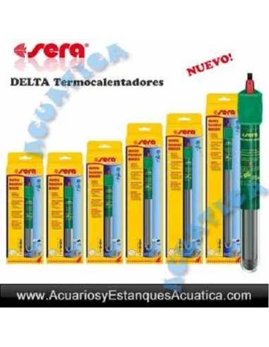 SERA DELTA HEATER CALENTADORES ACUARIOS