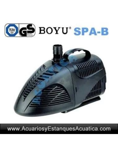 BOYU SPA-B BOMBAS ACUARIOS ESTANQUES