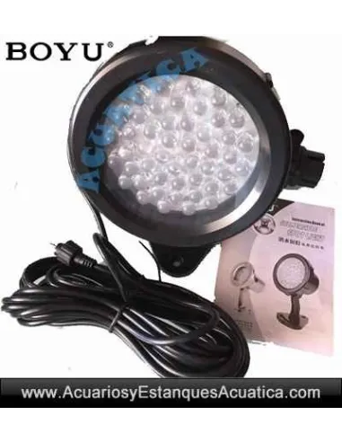 BOYU SDL-31 FOCO LED SUMERGIBLE ILUMINACION ESTANQUE