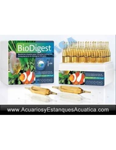 PRODIBIO BIODIGEST bacterias para acuarios