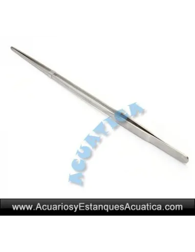 PINZA ACERO RECTA AQUASCAPING ACUARIO