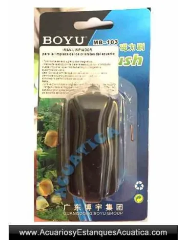 BOYU MB-103 IMAN LIMPIA CRISTALES ACUARIOS