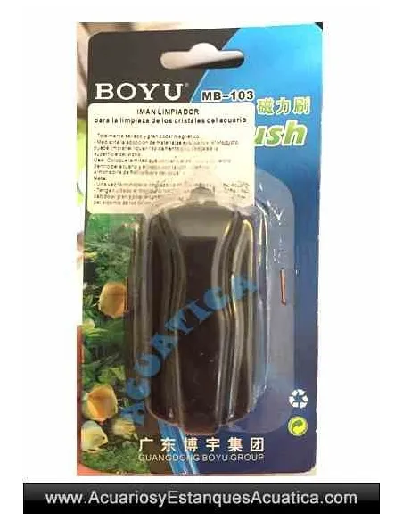 BOYU MB-103 IMAN LIMPIA CRISTALES ACUARIOS