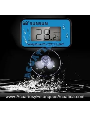 TERMOMETRO DIGITAL ACUARIOS SUNSUN WDJ-05