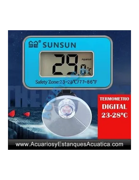 TERMOMETRO DIGITAL ACUARIOS SUNSUN WDJ-05