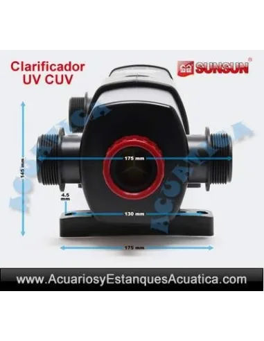 SUNSUN CUV-236 CLARIFICADOR UV ACUARIOS ESTANQUES