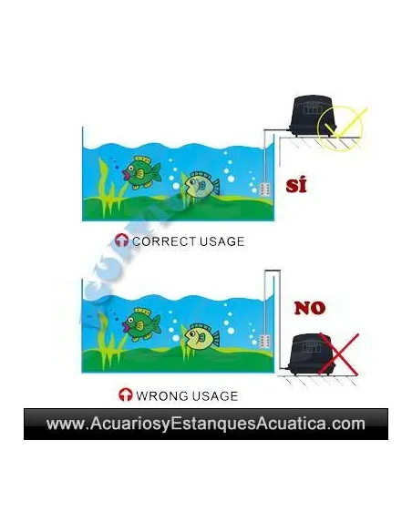 BOYU SES-60 COMPRESOR ESTANQUE ACUARIO