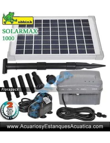 UBBNK SOLARMAX BOMBAS SOLARES ESTANQUES