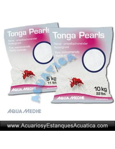 AQUAMEDIC TONGA PEARLS SUSTRATO ECO ACUARIOS MARINOS