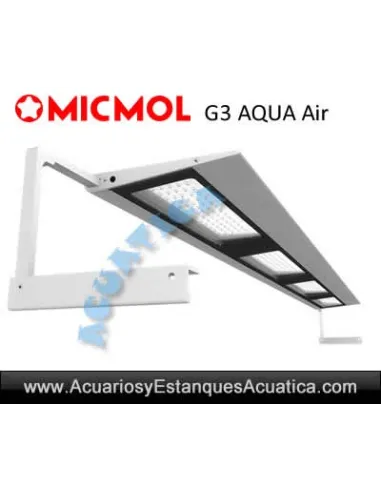 PANTALLAS LED MICMOL AQUA AIR ACUARIOS MARINOS