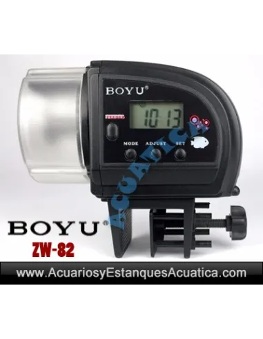 ALIMENTADOR AUTOMÁTICO  ACUARIO BOYU ZW-82