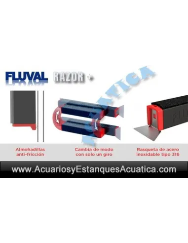 CUCHILLA RASQUETA ACUARIOS FLUVAL RAZOR