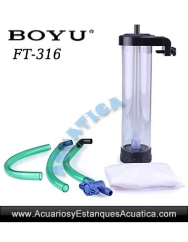 REACTOR DE LECHO FLUIDO BOYU FT-316 ACUARIO