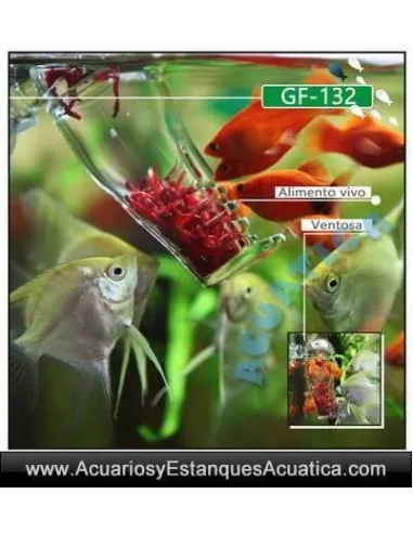 DISPENSADOR ALIMENTO VIVO ACUARIO