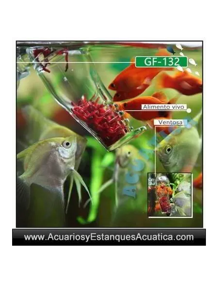 DISPENSADOR ALIMENTO VIVO ACUARIO