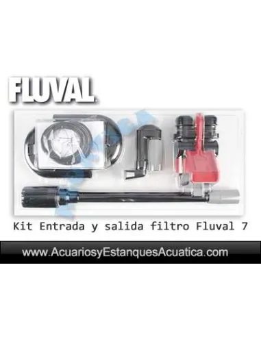 RECAMBIO FLUVAL FILTRO 07 KIT CONEXION ENTRADA-SALIDA