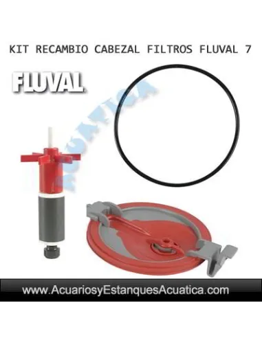 RECAMBIO FLUVAL FILTRO 07 KIT ROTOR JUNTA