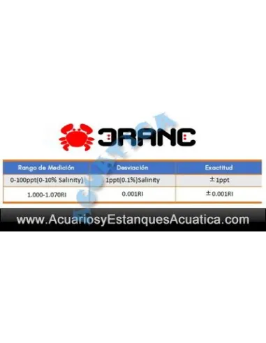 REFRACTOMETRO LED CRANC ACUARIOS
