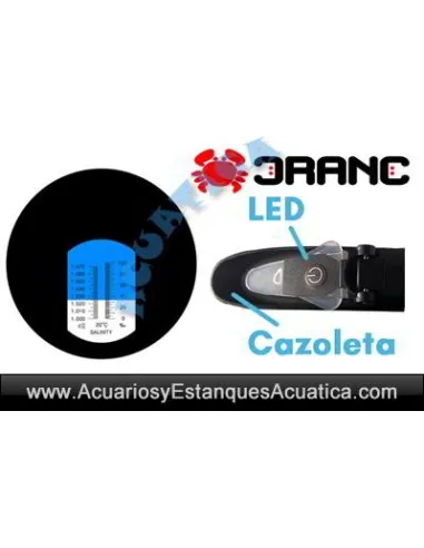 REFRACTOMETRO LED CRANC ACUARIOS