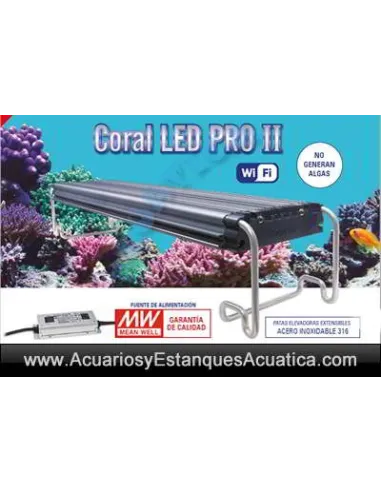 CORAL LED PRO II PANTALLA PARA ACUARIOS MARINOS