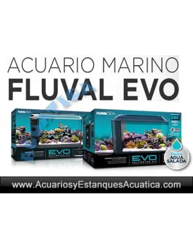 NANO ACUARIO MARINO FLUVAL EVO