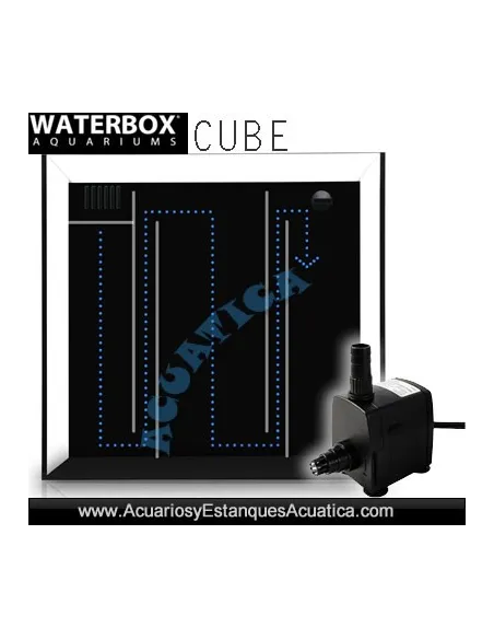WATERBOX CUBE NANO ACUARIOS MARINO DULCE