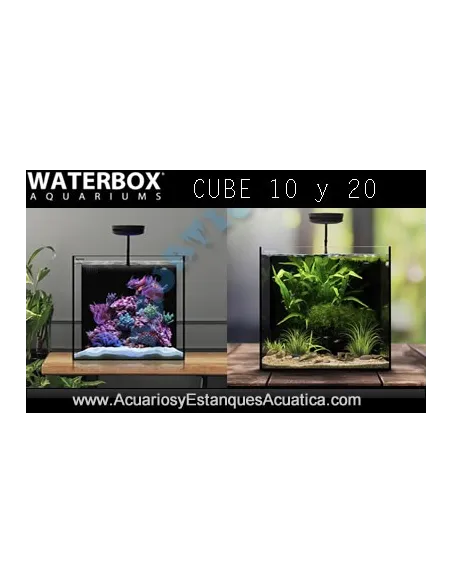 WATERBOX CUBE NANO ACUARIOS MARINO DULCE
