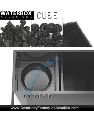 WATERBOX CUBE NANO ACUARIOS MARINO DULCE