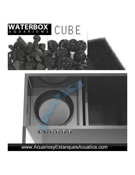 WATERBOX CUBE NANO ACUARIOS MARINO DULCE