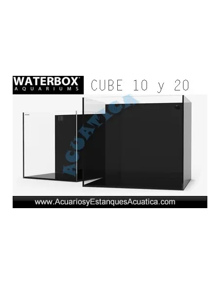 WATERBOX CUBE NANO ACUARIOS MARINO DULCE