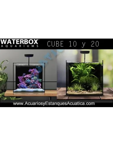 WATERBOX CUBE NANO ACUARIOS MARINO DULCE