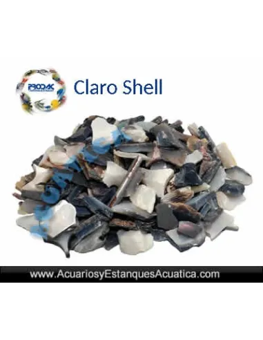 MATERIAL FILTRANTE ACUARIO PRODAC CLARO SHELL