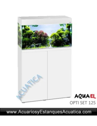 AQUAEL OPTI SET 125 KIT ACUARIO DULCE CON MESA