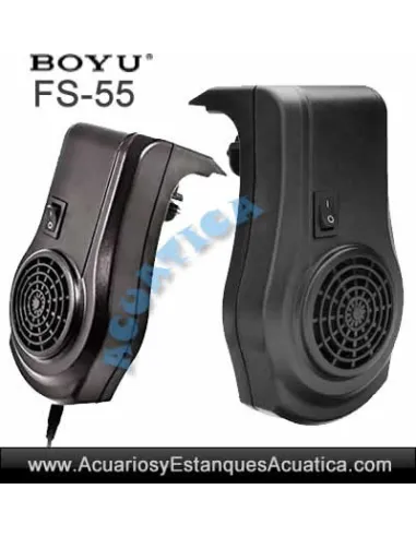 BOYU FS-55 VENTILADOR MOCHILA PARA NANO ACUARIOS