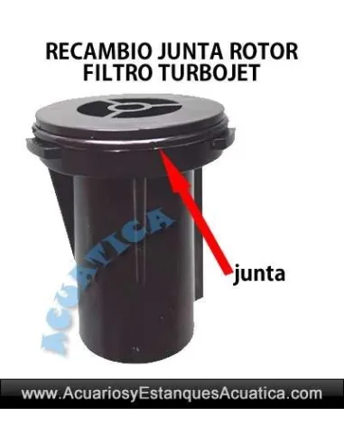 RECAMBIO JUNTA ROTOR FILTRO TUBOJET 3358